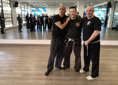 Con Unryu Sensēi y Dai Shihan Paco Roldán